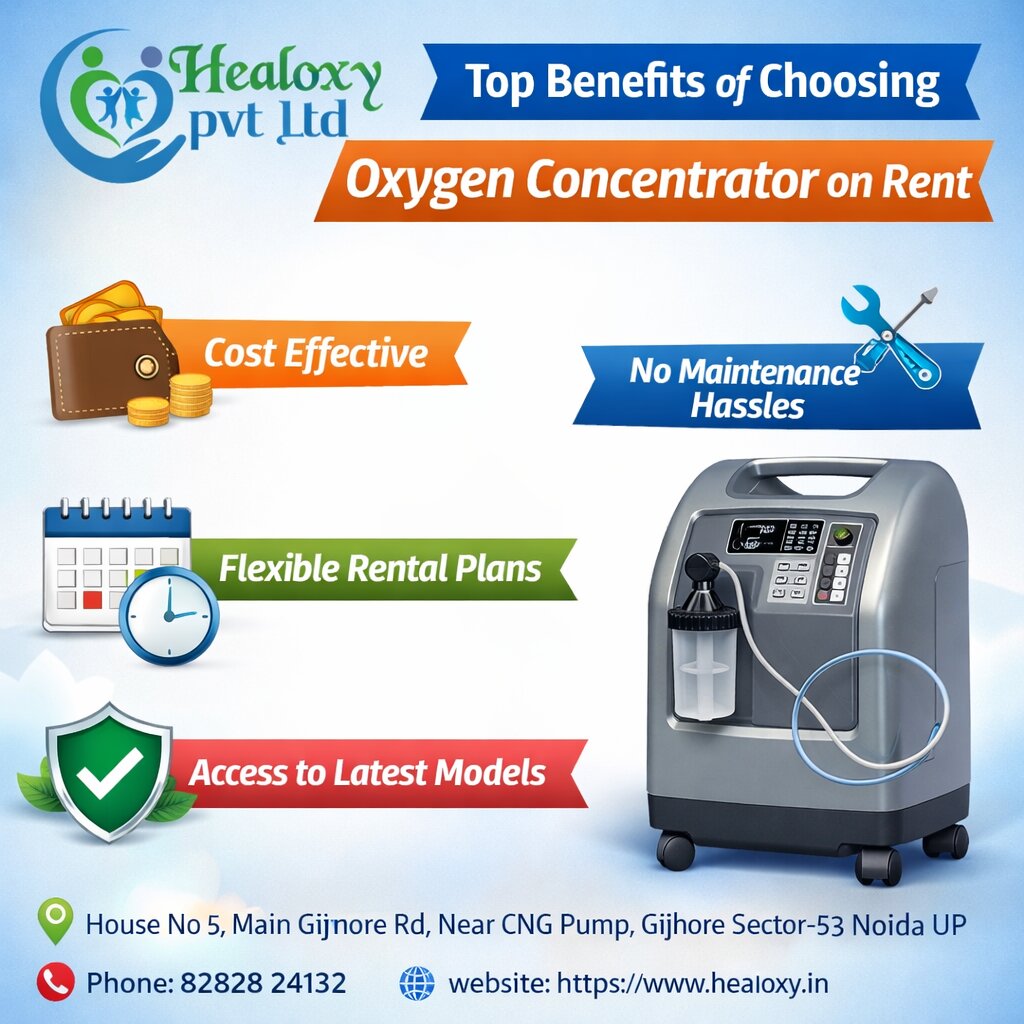oxygen concentrator on rent